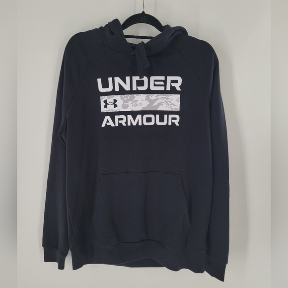 Under Armour Mens Black Hoodie Size L - Picture 1 of 3